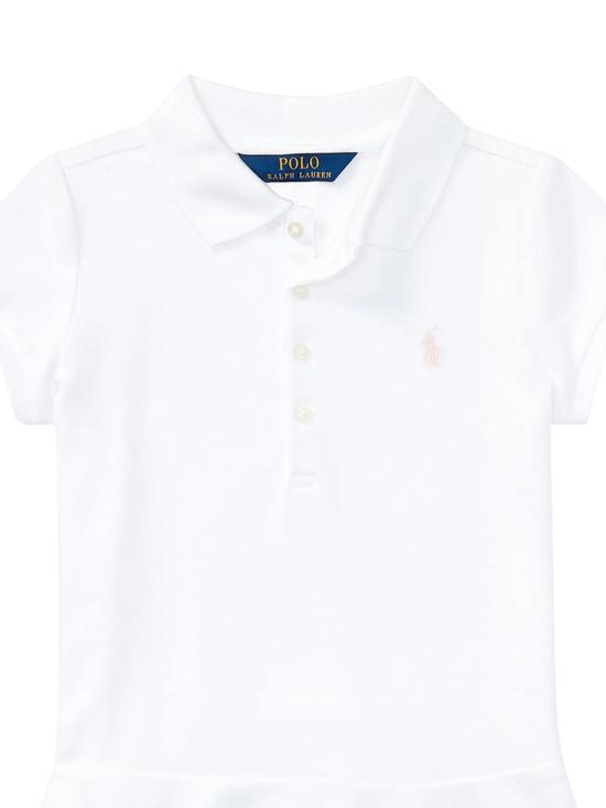 26SS [키즈] 랄프 로렌 원피스 313624740 003 White - RALPH LAUREN