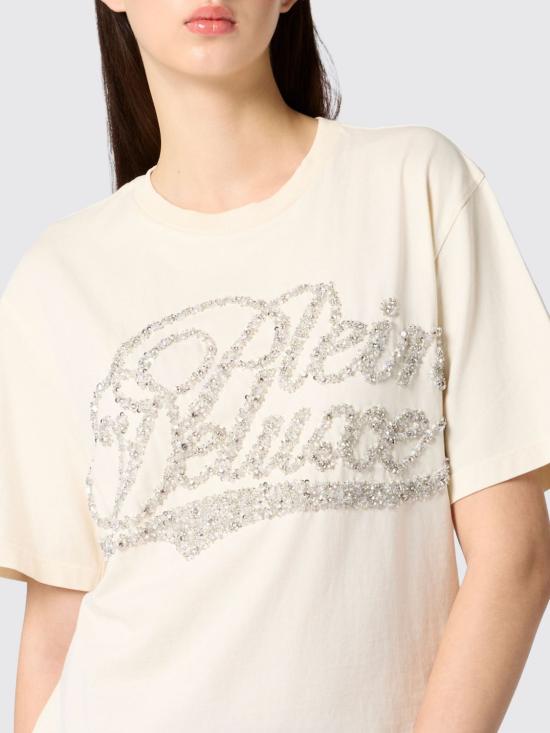 26SS 필립 플레인 반팔 티셔츠 AAECWTK3829PTE004N 01OF White - PHILIPP PLEIN