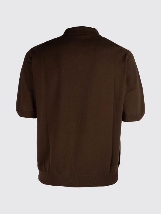 26SS 자노네 폴로 티셔츠 810332ZY318 Z4759 Brown - ZANONE