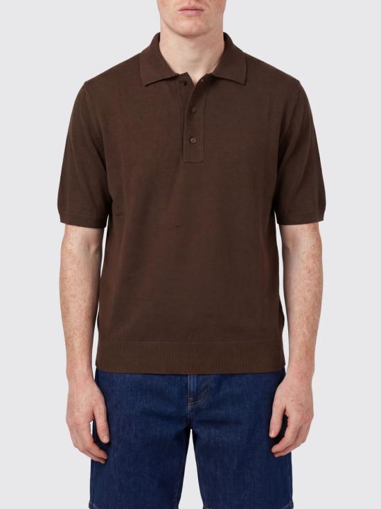 26SS 자노네 폴로 티셔츠 810332ZY318 Z4759 Brown