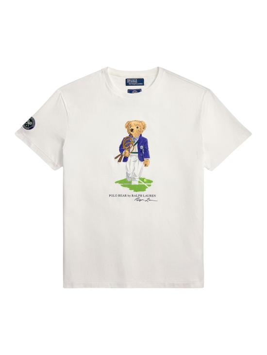 26SS 랄프 로렌 반팔 티셔츠 710B16069 001 WHITE
