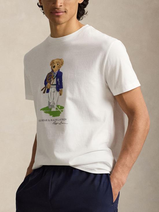 26SS 랄프 로렌 반팔 티셔츠 710B16069 001 WHITE - RALPH LAUREN