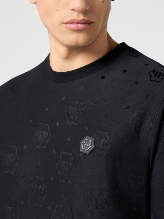26SS 필립 플레인 반팔 티셔츠 PAFCMTK9078PTE004N 02 Black - PHILIPP PLEIN