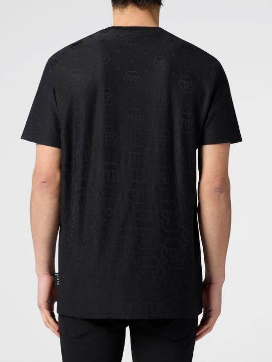 26SS 필립 플레인 반팔 티셔츠 PAFCMTK9078PTE004N 02 Black - PHILIPP PLEIN