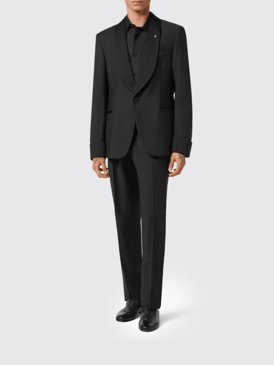 26SS 빌리어네어 수트 자켓 WAECMRF2066BTE025N 02 Black - BILLIONAIRE