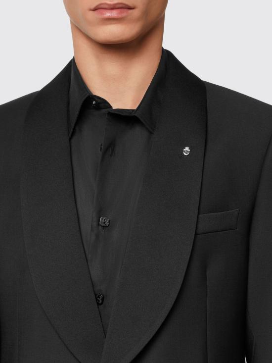 26SS 빌리어네어 수트 자켓 WAECMRF2066BTE025N 02 Black - BILLIONAIRE