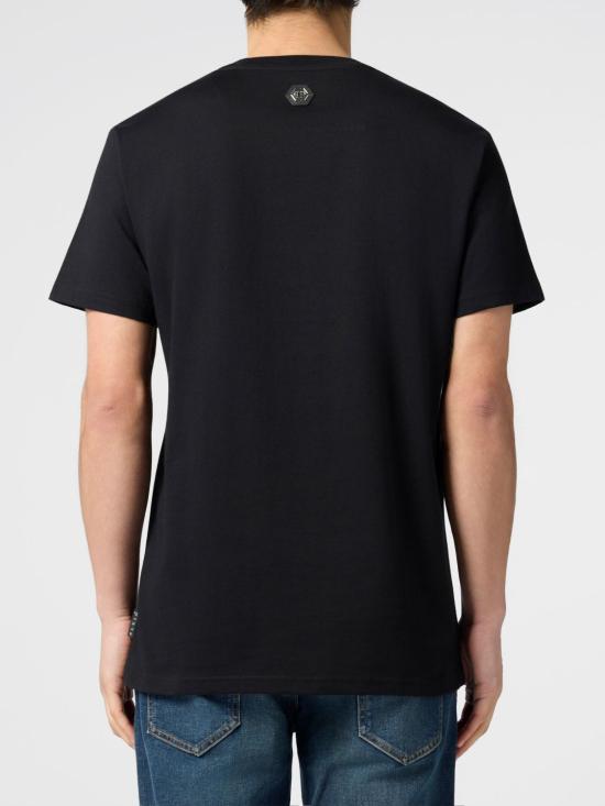 26SS 필립 플레인 반팔 티셔츠 PAFCMTK9039PJY002N 02 Black - PHILIPP PLEIN