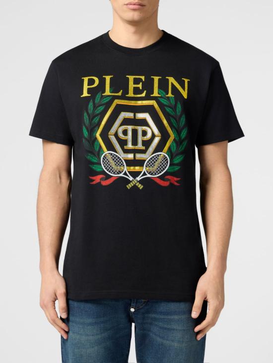 26SS 필립 플레인 반팔 티셔츠 PAFCMTK9039PJY002N 02 Black
