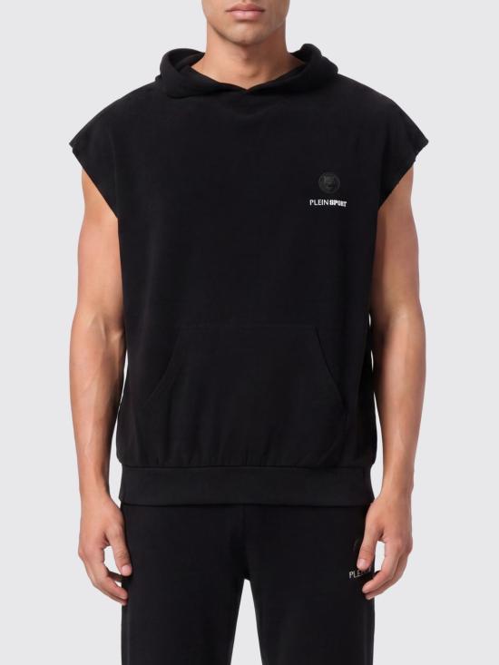 26SS 플레인스포츠 후드 티셔츠 FAECMJC0113SJY001N 02 Black