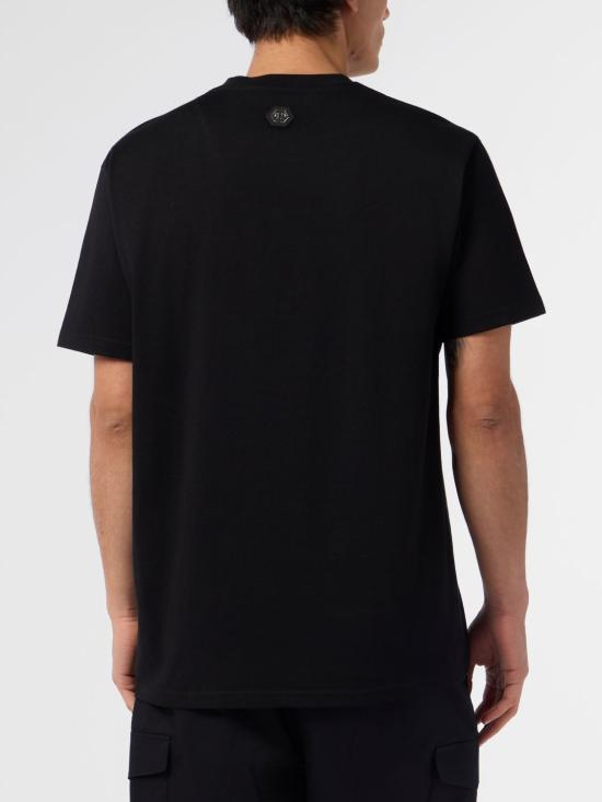 26SS 필립 플레인 반팔 티셔츠 SAFCMTK8897PJY002N 02 Black - PHILIPP PLEIN