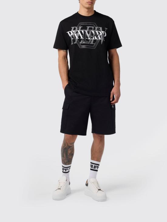 26SS 필립 플레인 반팔 티셔츠 SAFCMTK8897PJY002N 02 Black - PHILIPP PLEIN