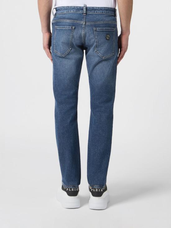 26SS 필립 플레인 데님 팬츠 PAFCMDT4333PDE004N 07MB Blue - PHILIPP PLEIN