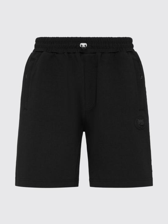26SS 플레인스포츠 숏팬츠 FAECMJT2639STE003N 02 Black - PLEIN SPORT
