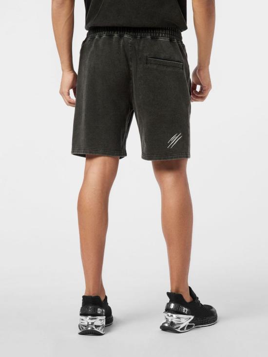 26SS 플레인스포츠 숏팬츠 FAECMJT2648SJY001N 02 Black - PLEIN SPORT