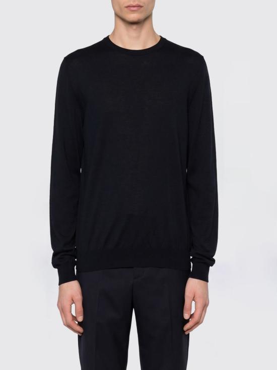 26SS 자노네 스웨터 810234ZQ307 Z0015 Black