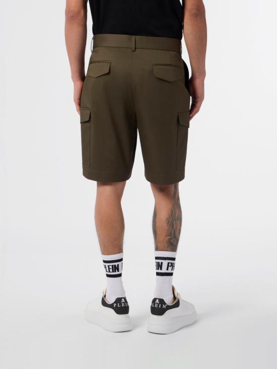 26SS 필립 플레인 숏팬츠 SAFCMRT1654PTE003N 05 Green - PHILIPP PLEIN