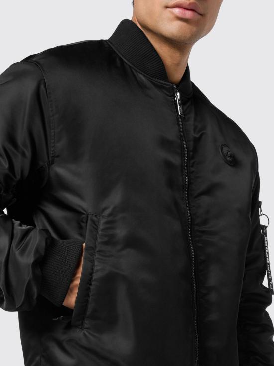 26SS 플레인스포츠 봄버 자켓 FAECMRB2912SNY003N 02 Black - PLEIN SPORT
