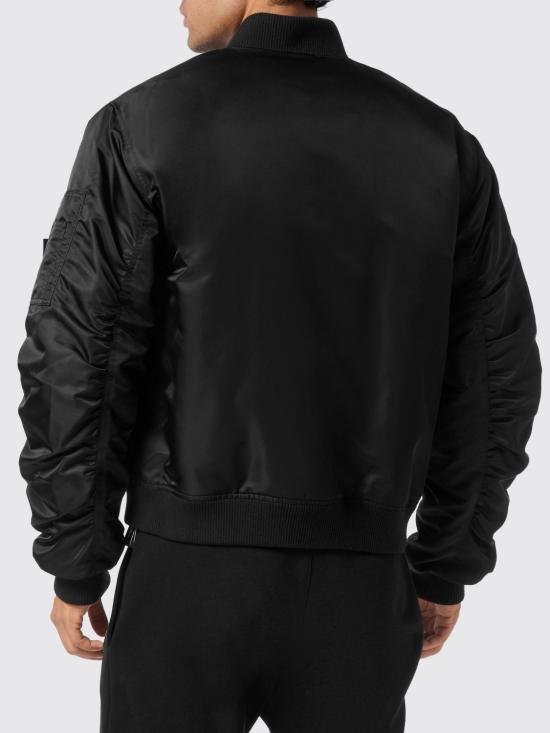 26SS 플레인스포츠 봄버 자켓 FAECMRB2912SNY003N 02 Black - PLEIN SPORT