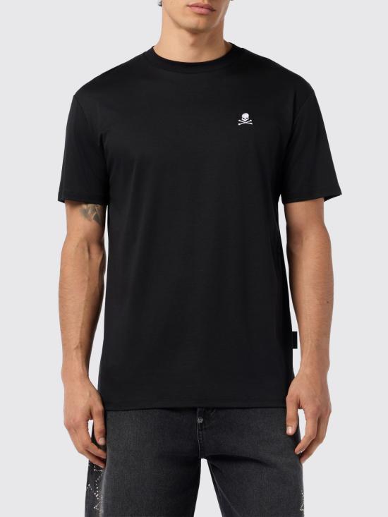 26SS 필립 플레인 반팔 티셔츠 AAECMTK8743PJY002N 02 Black