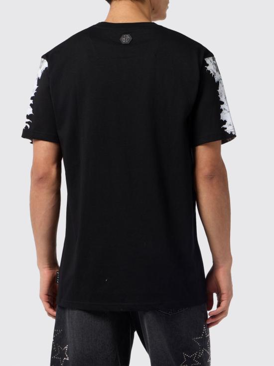 26SS 필립 플레인 반팔 티셔츠 SAFCMTK8879PJY002N 02 Black - PHILIPP PLEIN