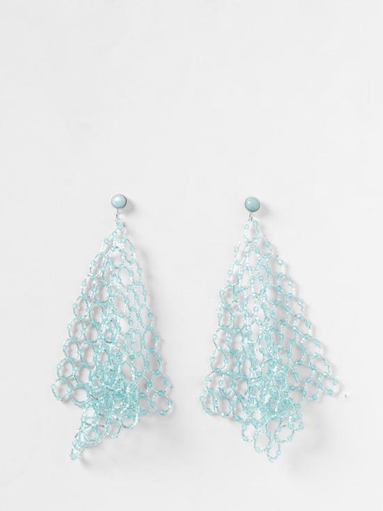 26SS 엠포리오 아르마니 이어링 EW005358AF28594 U9275 Gnawed Blue