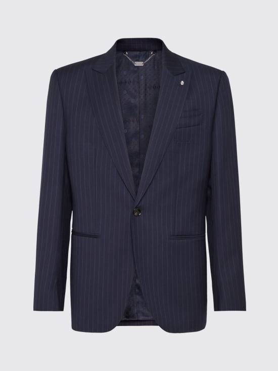26SS 빌리어네어 수트 자켓 OAECMRF2014BTE004N 24 Navy - BILLIONAIRE