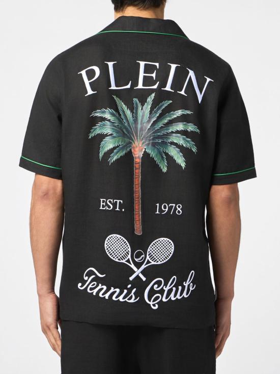 26SS 필립 플레인 반팔 셔츠 PAFCMRP2577PTE105N 02 Black - PHILIPP PLEIN