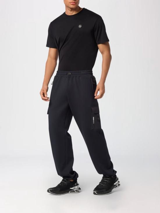 26SS 플레인스포츠 트레이닝/조거 팬츠 AAECMJT2637STE003N 02 Black - PLEIN SPORT