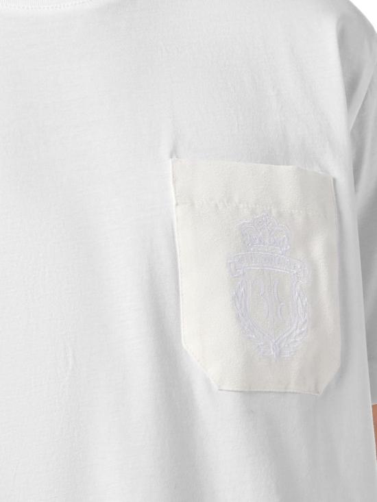26SS 빌리어네어 반팔 티셔츠 WAECMTK8341BTE014N 01 White - BILLIONAIRE