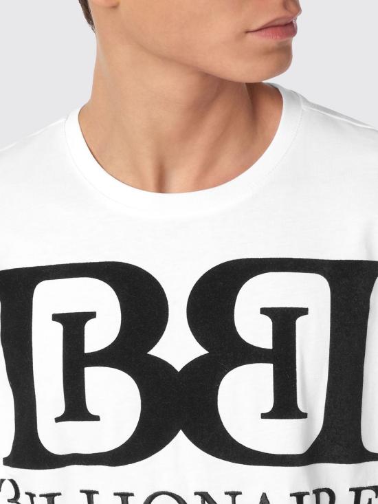 26SS 빌리어네어 반팔 티셔츠 WAECMTK8345BTE014N 01 White - BILLIONAIRE