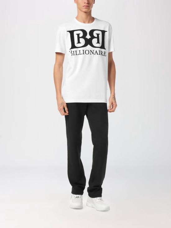 26SS 빌리어네어 반팔 티셔츠 WAECMTK8345BTE014N 01 White - BILLIONAIRE
