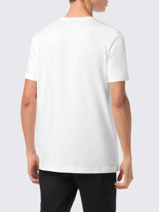 26SS 빌리어네어 반팔 티셔츠 WAECMTK8345BTE014N 01 White - BILLIONAIRE