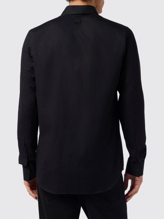 26SS 필립 플레인 긴팔 셔츠 SAFCMRP2562PTE003N 0202 Black - PHILIPP PLEIN