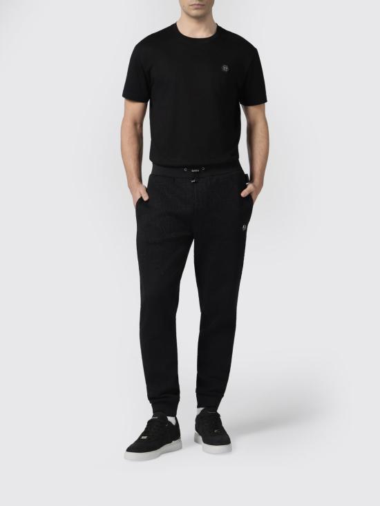 26SS 필립 플레인 트레이닝/조거 팬츠 SAFCMJT2703PTE003N 02 Black - PHILIPP PLEIN