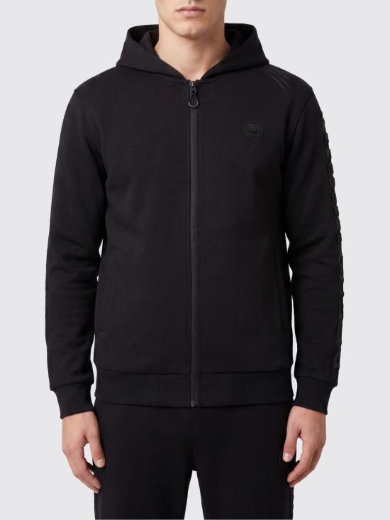 26SS 플레인스포츠 후드 티셔츠 FAECMJB3739STE003N 02 Black