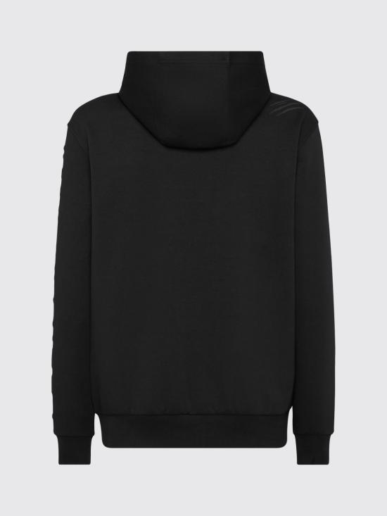 26SS 플레인스포츠 후드 티셔츠 FAECMJB3739STE003N 02 Black - PLEIN SPORT