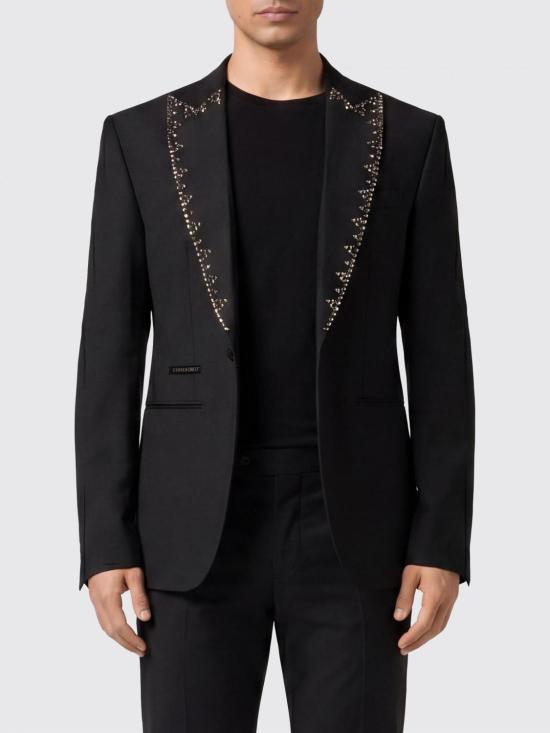 26SS 필립 플레인 수트 자켓 SAFCMRF2117PTE022N 02 Black