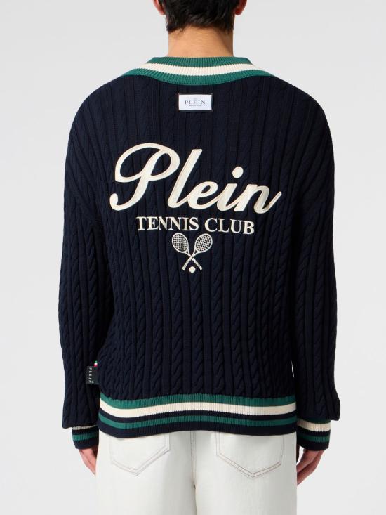 26SS 필립 플레인 스웨터 PAFCMKO1579PTE004N 24 Navy - PHILIPP PLEIN