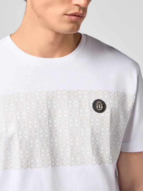 26SS 빌리어네어 반팔 티셔츠 BAFCMTK8933BTE014N 01 White - BILLIONAIRE