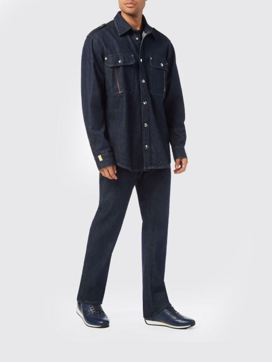 26SS 빌리어네어 긴팔 셔츠 OAECMDP0247BCO013P 14R Denim - BILLIONAIRE