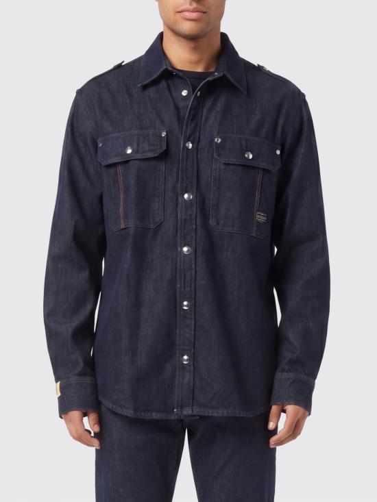 26SS 빌리어네어 긴팔 셔츠 OAECMDP0247BCO013P 14R Denim