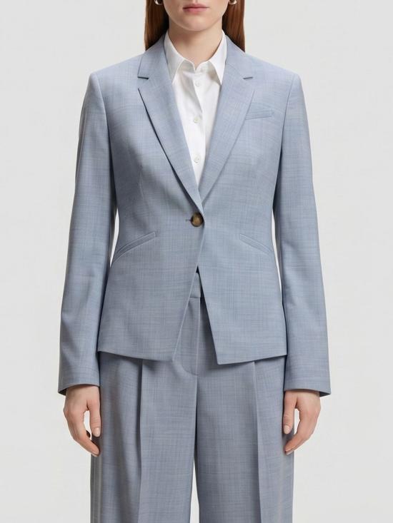 26SS 보스 수트 자켓 50542010 462 Grey