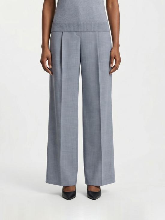 26SS 보스 스트레이트 팬츠 50554965 462 Grey