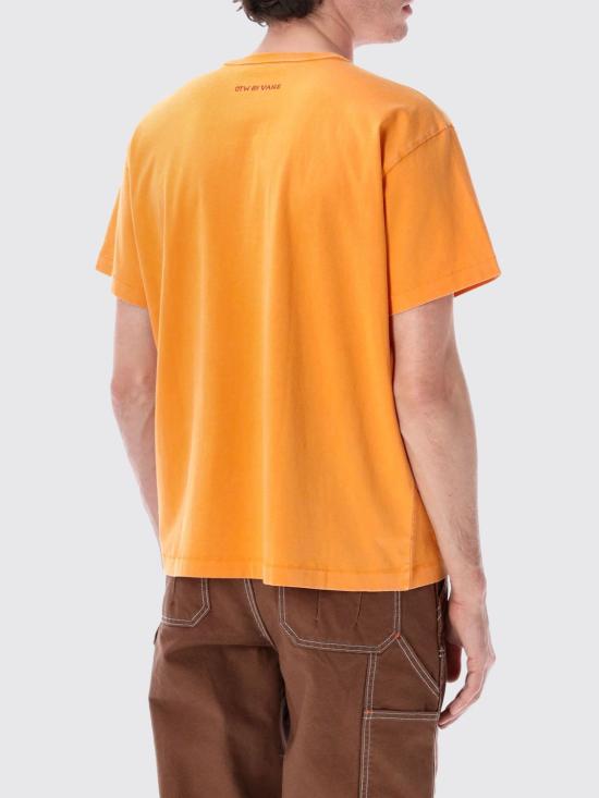 26SS 반스 반팔 티셔츠 VN000RSC FUB1 Orange - VANS