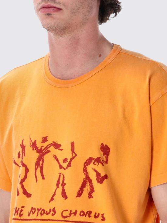 26SS 반스 반팔 티셔츠 VN000RSC FUB1 Orange - VANS