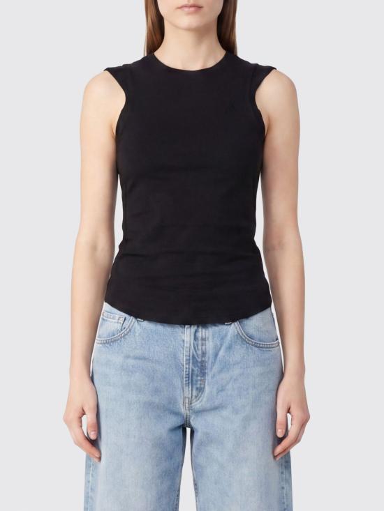 26SS 디 아티코 민소매 티셔츠 250WCN00003JJJ025AA 100 Black