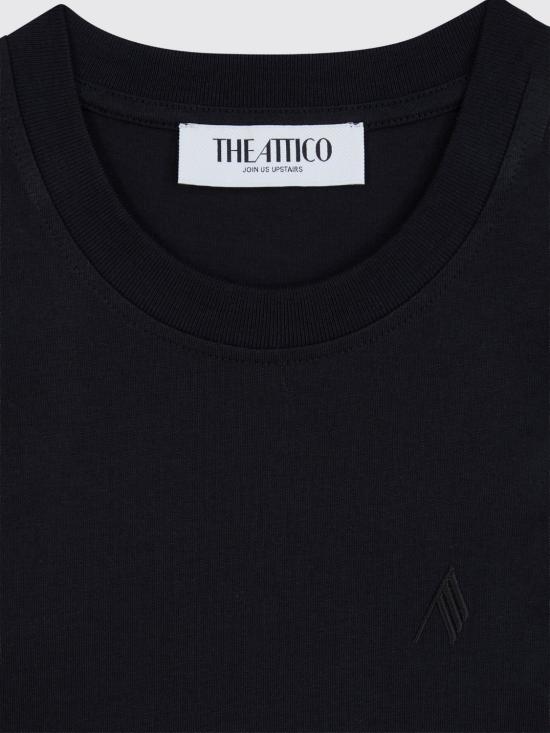 26SS 디 아티코 민소매 티셔츠 250WCN00003JJJ025AA 100 Black - THE ATTICO