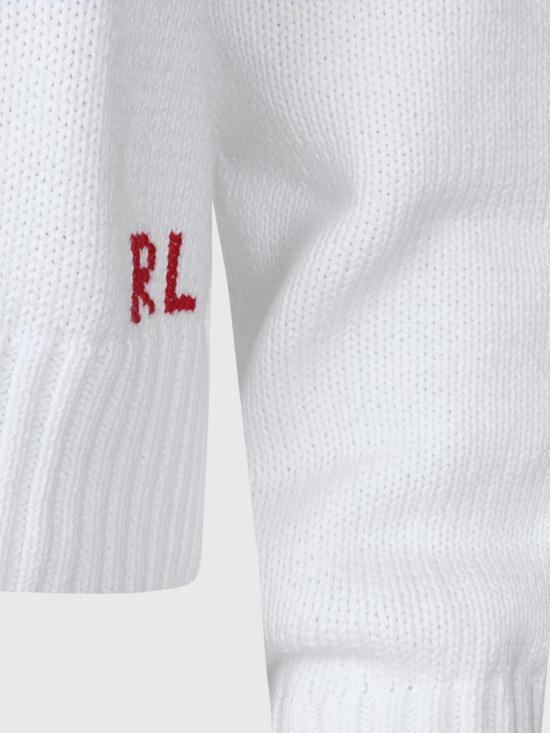 26SS 폴로 랄프로렌 스웨터 211A12723 001 White - POLO RALPH LAUREN