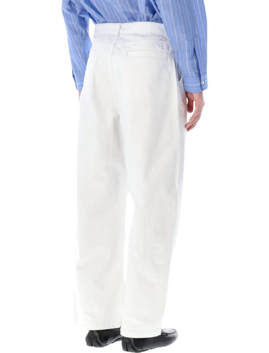 26SS 스틸 바이 핸드 스트레이트 팬츠 DN03261OS AW ASH WHITE - STILL BY HAND