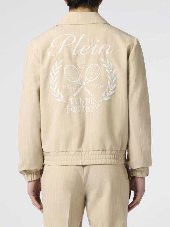 26SS 필립 플레인 가죽 자켓 PAFCMRB3050PTE076N 06 Beige - PHILIPP PLEIN